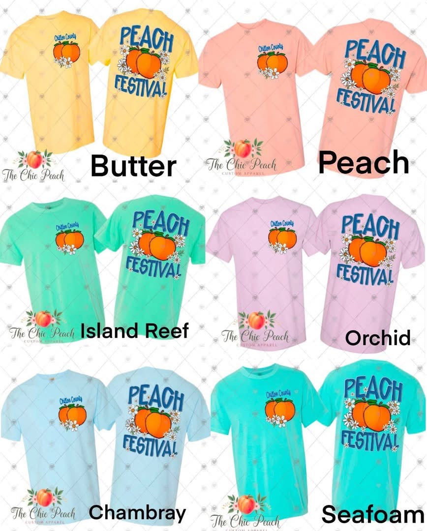 Chilton County Peach Festival Tee