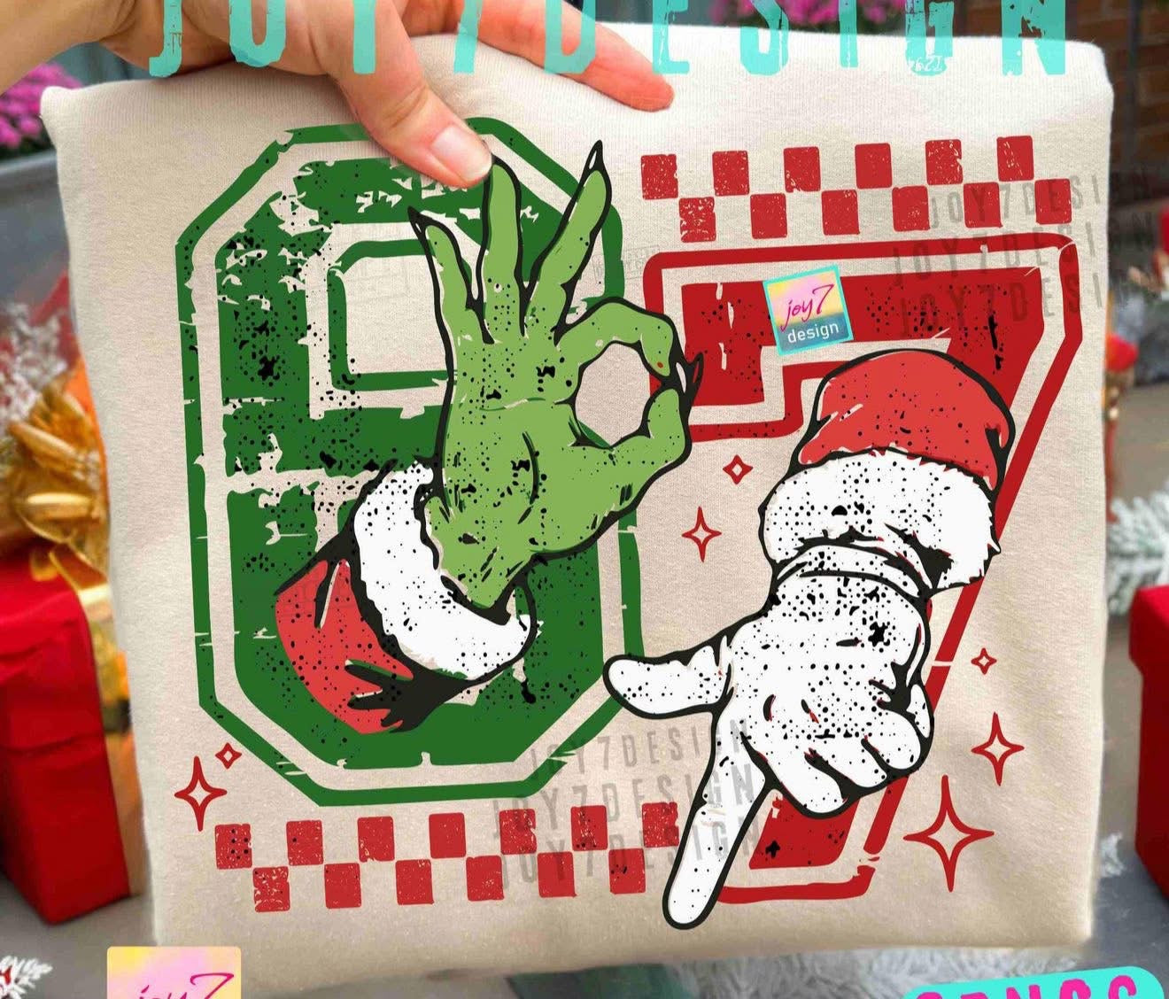 6-7 Grinch and Santa