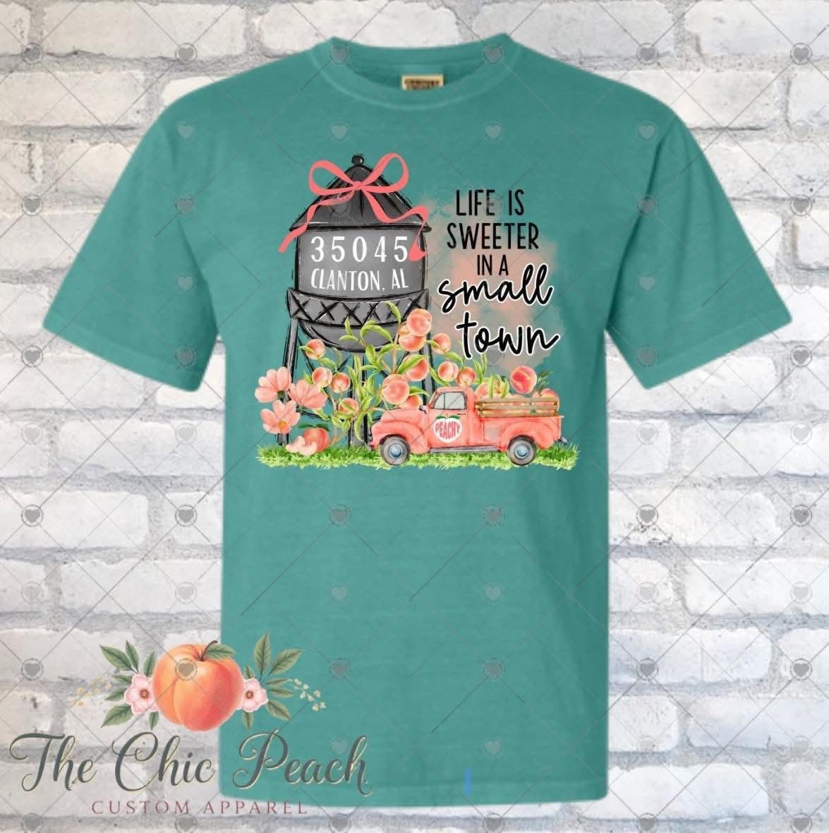 Customizable Life is Sweeter in a Small Town - Tee