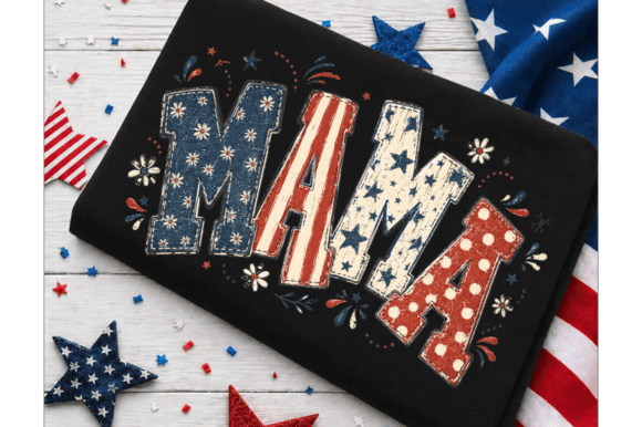 Patriotic MAMA Tee