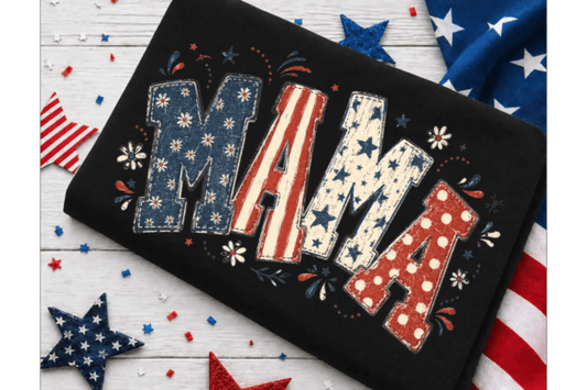 Patriotic MAMA Tee