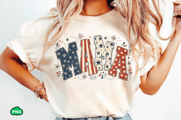 Patriotic MAMA Tee