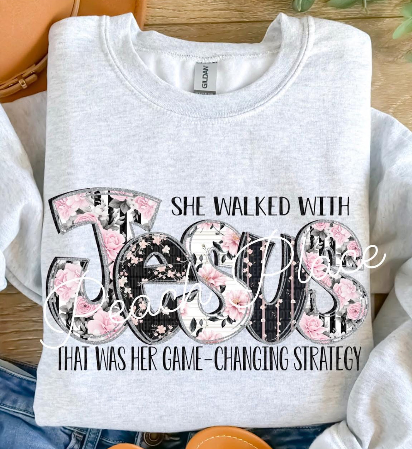 She walked with Jesus