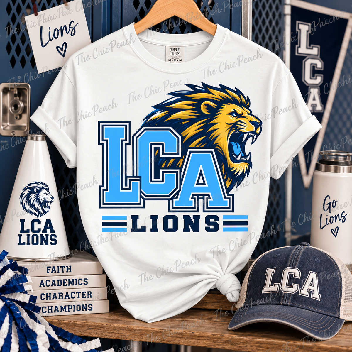 LCA Lions Roaring Lion Tee
