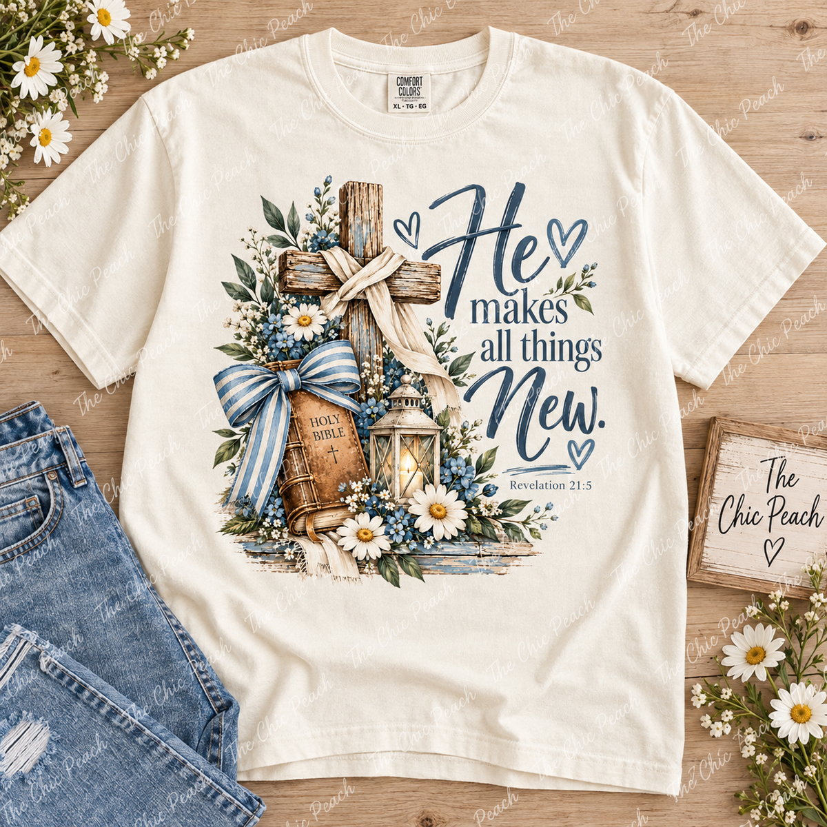 He Makes All Things New Faith Tee