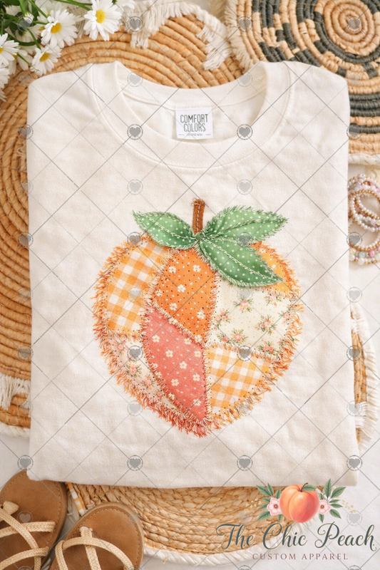 Patchwork Peach