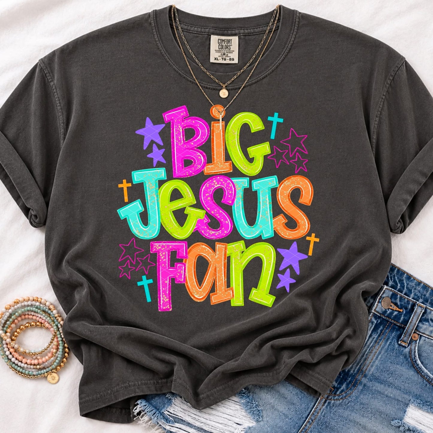 Big Jesus Fan Tee