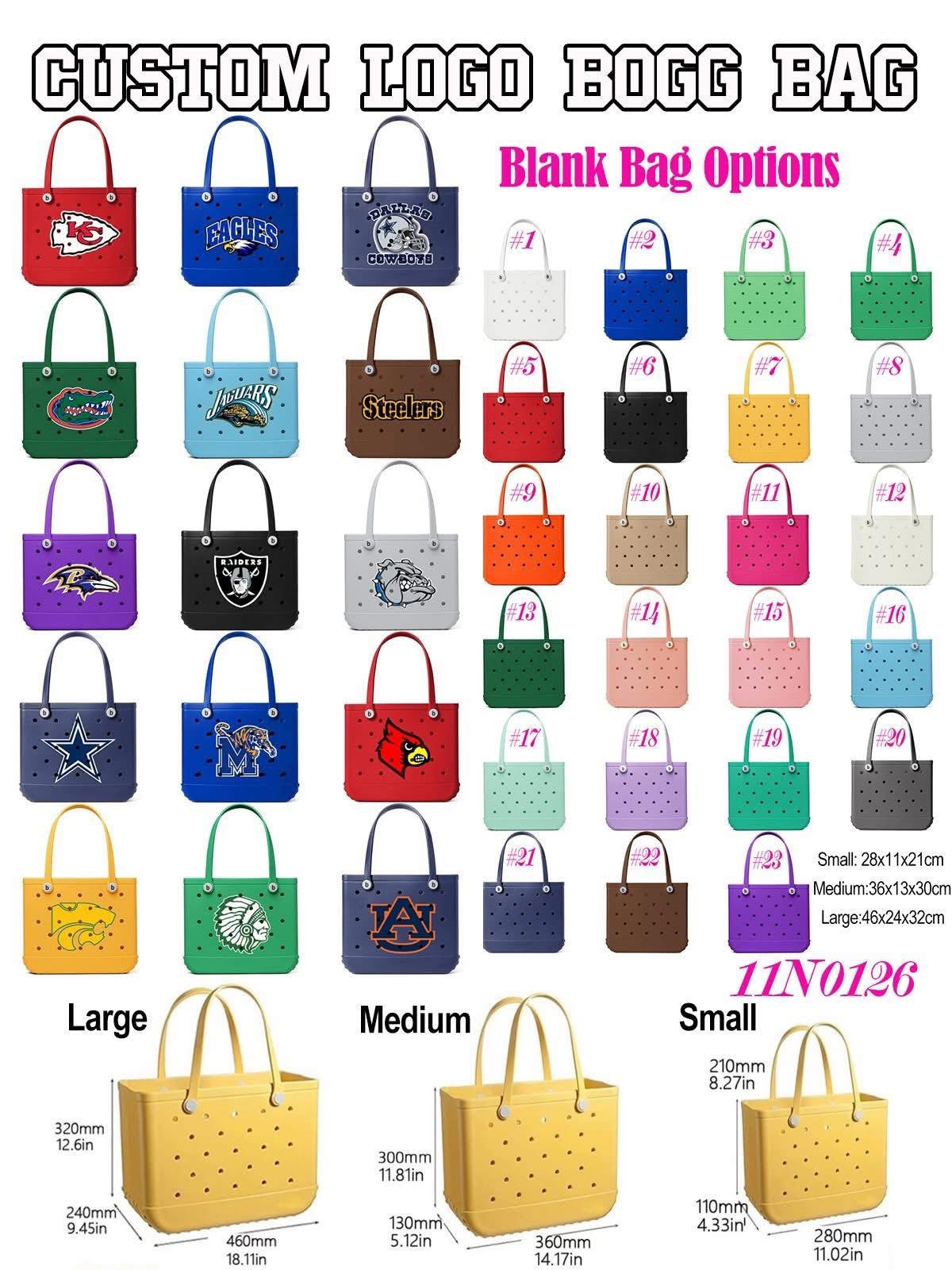 Custom Logo Bogg Bag - PREORDER