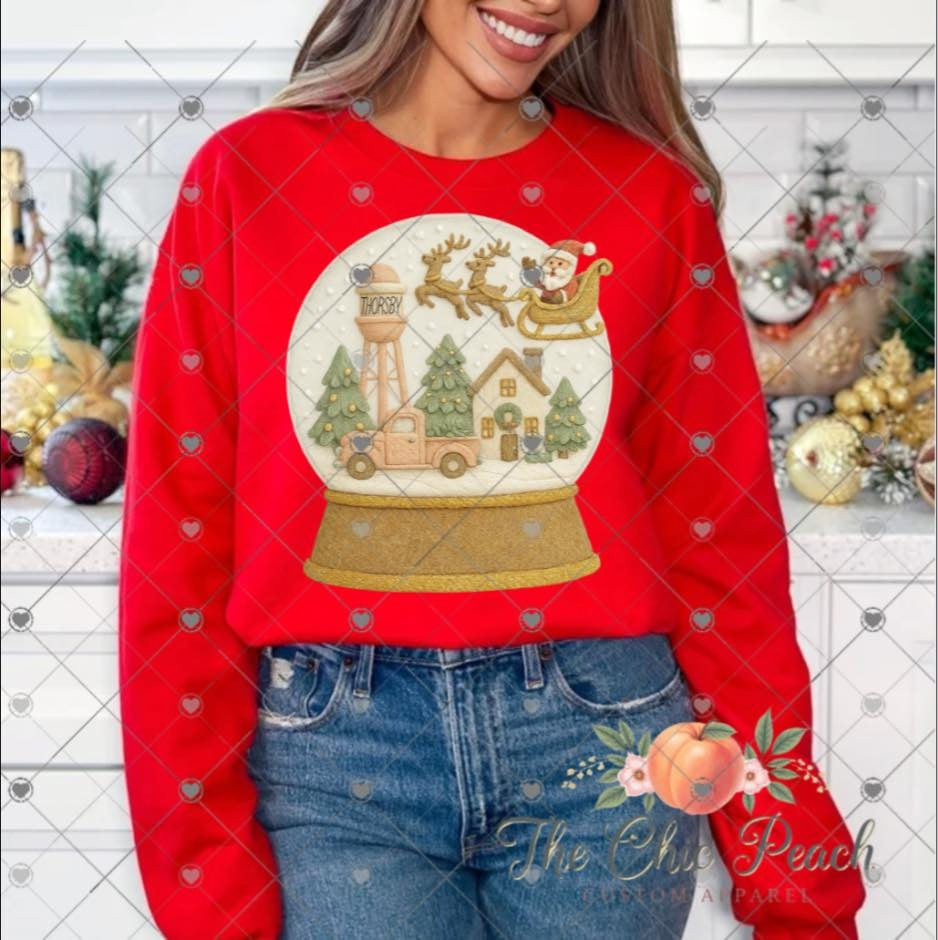 Custom Christmas Snowglobe