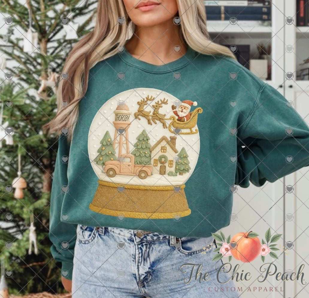 Custom Christmas Snowglobe