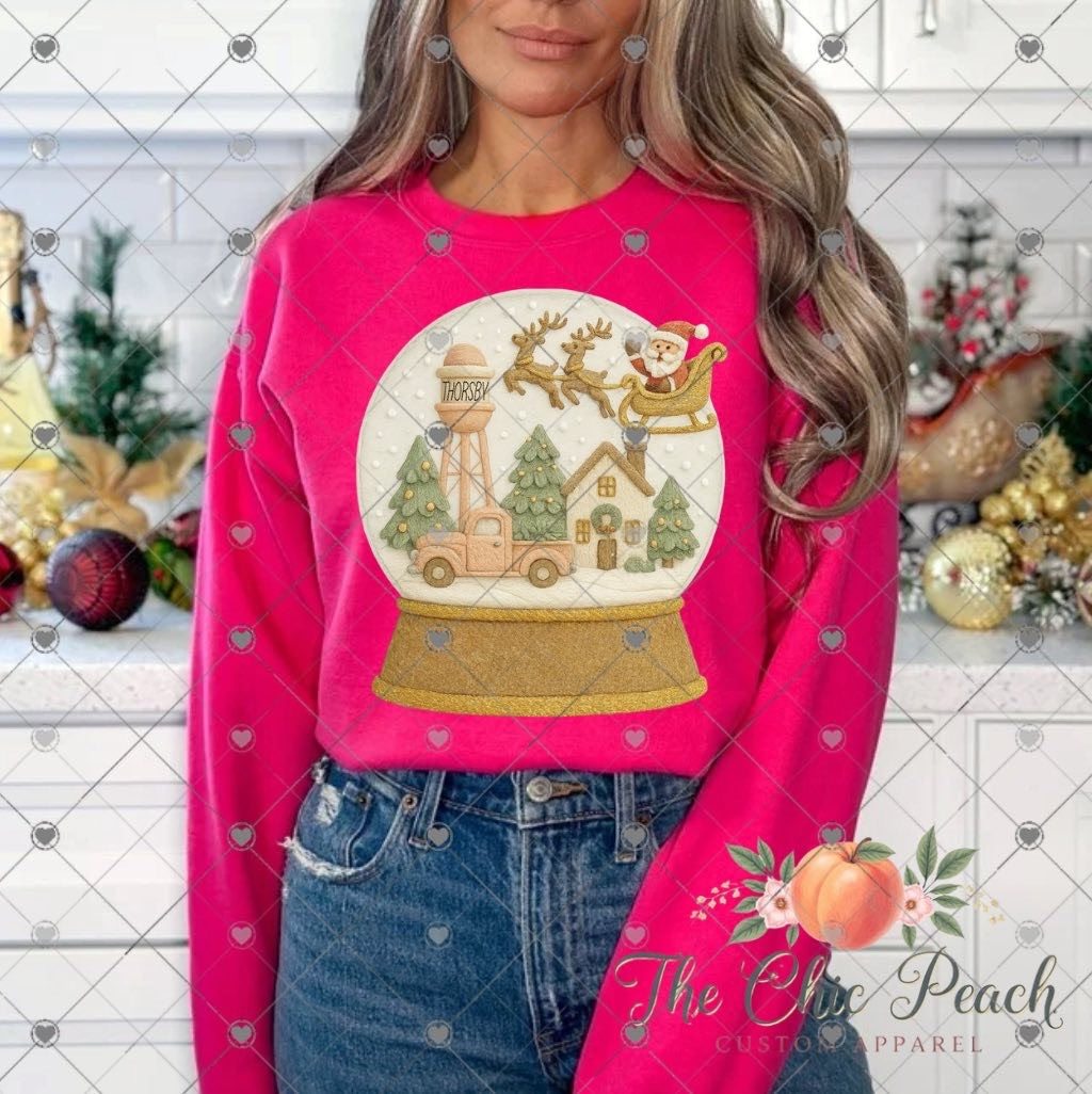 Custom Christmas Snowglobe