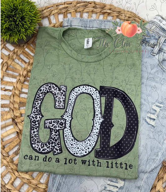 God can do a lot with little