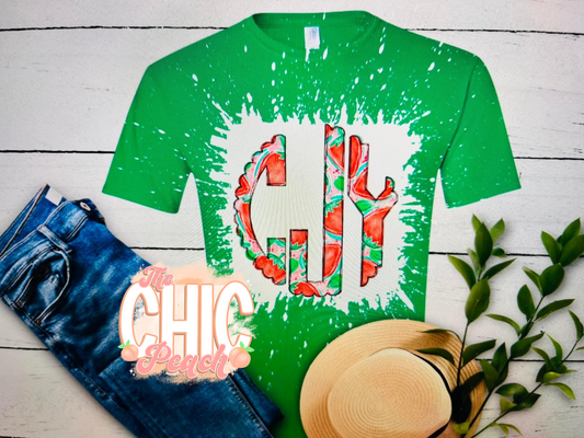 Strawberry monogram