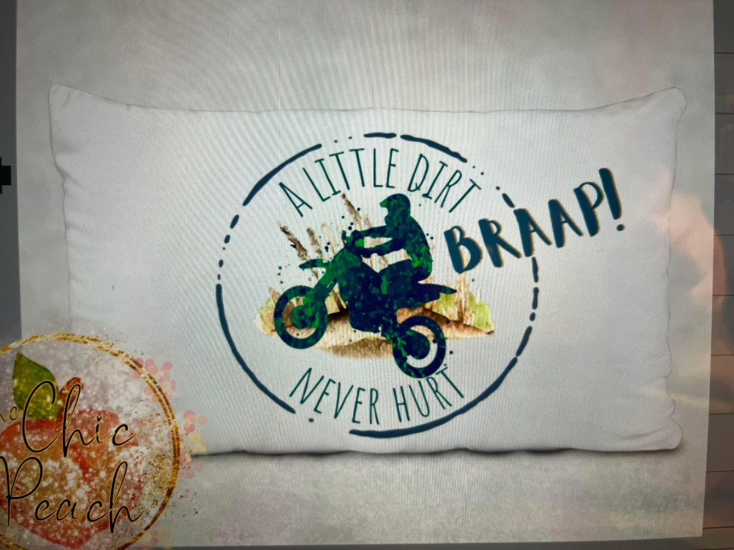 Dirtbike pillowcase