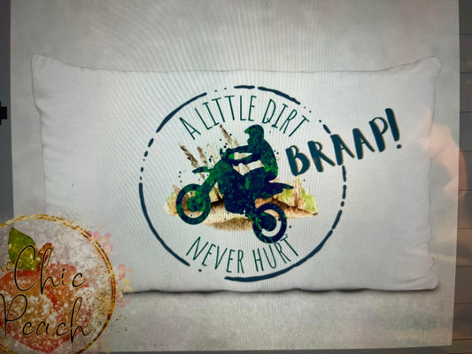 Dirtbike pillowcase