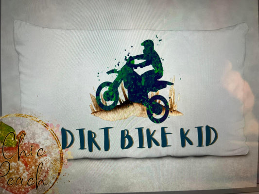 Dirt bike kid pillowcase